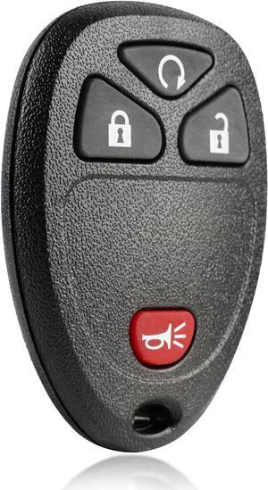 Key Fob Keyless Entry Remote fits Chevy Silverado Traverse Equinox Avalanche / GMC Sierra / Pontiac Torrent / Saturn Outlook Vue 2007 2008 2009 2010 2011 2012 2013 2014 2015 2016, 15913421