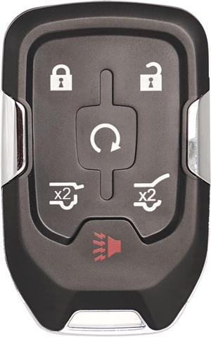 Replacement Car Key Fob Smart Proximity Keyless Entry Remote Control Compatible for GMC Yukon XL Denali Chevy Suburban Tahoe 2015 2016 2017 2018 2019 2020 HYQ1AA 13580804 315MHz Self-Programmable