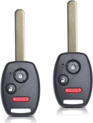 Key Fob Remote Replacement Fits Honda CR-V 2007 2008 2009 2010 2011 2012 2013/CR-Z 2011- 2014 2015/Fit/Insight/Accord Coupe/Crosstour MLBHLIK-1T Keyless Entry Remote Control 35111-SWA-306(Pack of 2)