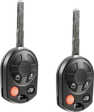 ($) 2x Fits Keyless Entry Remote Car Key Fob 4btn Van For Ford Transit (OUCD6000022)