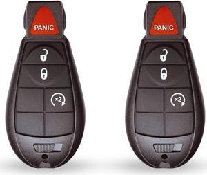 ($) SKS Key Fob Remote Replacement Fobix Fits for Dodge Ram 1500 2013 2014 2015 2016 2017 2018 2019 2020 2021 2500 3500 4500 5500 2013-2018 Pickup GQ4-53T (Pack of 2)