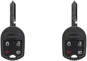 Replacement Keyless Remote Head Key Fob for Ford Mustang 2014 FCC CWTWB1U793 Part Number 164-R8073 164R8073 Pack of 2