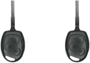 Replacement Keyless Remote Head Key Fob for Ford Fiesta 2014 FCC KR55WK47899 Part Number 164-R8042 164-R8043 Pack of 2