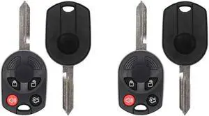 Replacement Keyless Remote Head Key Fob for Ford Edge 2007-2010 FCC CWTWB1U793 OUC6000022 Part Number 164-R7040 164R7040 Pack of 2