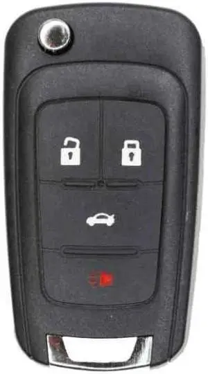UrbanX Replacement Flip Key Fob for 2013 Compatible with Chevrolet Sonic FCC OHT01060512 Part Number 13504204 13500226