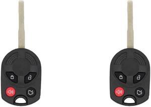 Replacement Keyless Remote Head Key Fob for Ford C-Max 2015 FCC CWTWB1U793 OUC6000022 Part Number 164-R8046 164-R8126 Pack of 2