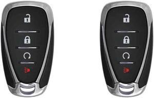UrbanX Replacement Smart Key Fob for 2020 Compatible with Chevrolet Trax FCC HYQ4AA 2AOKM-G4AAC Part Number 13585722 13529664 13508767 Pack of 2