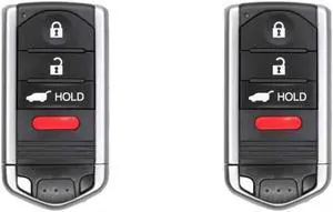 UrbanX Replacement Smart Key Fob for 2011 Acura RDX FCC KR5434760 Part Number 72147-TX4-A01 - 2 Pack