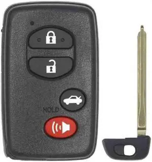 Replacement Smart Key Fob for Toyota Camry 2008 FCC HYQ14AAB (Board # 271451-0140 Y3) Part Number 89904-06041 8990406041