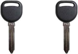 UrbanX Replacement Transponder B99 Ignition Car Key for 2005 Cadillac Deville Part Number 15821269 15828348 12450409 Chip ID MEGAMOS 13 Pack of 2