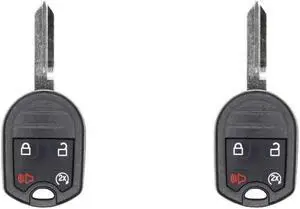 Replacement Keyless Remote Head Key Fob for Ford F-250 2012 FCC CWTWB1U793 OUC6000022 2AOKM-FD3 Part Number 164-R8067 164-R8064 Pack of 2