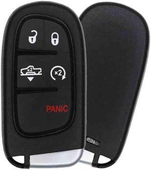 Replacement Smart Key Fob for RAM 1500 2500 3500 2016 FCC GQ4-54T GQ454T 2AOKM-CYV13 Part Number 68159657 68159657AK 68159657AB