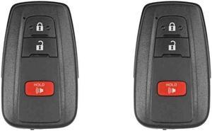 Replacement Smart Key Fob for Toyota 4Runner 2021-2022 FCC HYQ14FLA Part Number 8990H-35010 Pack of 2