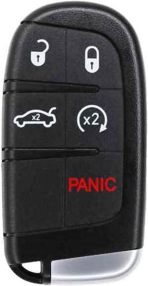 UrbanX Replacement Smart Key Fob for 2019 Dodge Challenger FCC M3M-40821302 M3M40821302 Part Number 68155687 68155687AB 68394191 68394191AA 68394195AA 68394195 AA