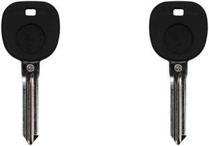 UrbanX Replacement Transponder B111 Ignition Car Key for 2012 Compatible with Chevrolet Avalanche Part Number 23372322 Chip ID 46 (Circle+) Pack of 2