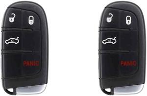UrbanX Replacement Smart Key Fob for 2023 300 C Limited S Touring Touring L FCC M3M-40821302 M3M40821302 Part Number 68155686 68155686AB 68155686AA 68394190 68394190AA Pack of 2