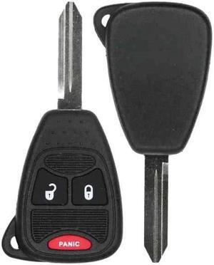 UrbanX Replacement Keyless Remote Head Key Fob for Dodge Caliber 2007 FCC OHT692427AA OHT692713AA Part Number 56040649AC 56040649 05175789AA 05175786AA