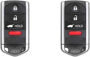 UrbanX Replacement Smart Key Fob for 2012 Acura RDX FCC KR5434760 Part Number 72147-TX4-A01 - 2 Pack