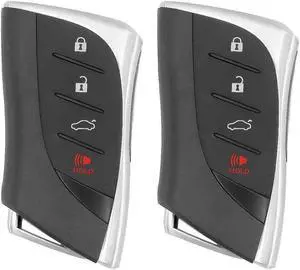 Replcament Smart Key Fob Compatible with Lexus LS500 Hybrid only 2019 FCC HYQ14FBF Part Number 8990H-50020 8990H-33020 Pack of 2