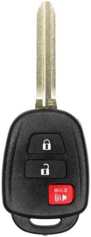 UrbanX Replacement Keyless Remote Head Key Fob for Toyota Tacoma 2019 FCC HYQ12BDM Part Number 89070-42820 8907042820