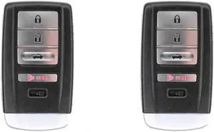 UrbanX Replacement Smart Key Fob for 2017 Acura RLX FCC KR5V1X 2AOKM-HD10 Part Number 72147-TZ3-A01 72147TZ3A01 - 2 Pack