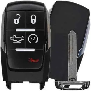Replacement Smart Key Fob for Ram 2500 3500 4500 5500 Models only 2023 FCC GQ4-76T GQ476T Part Number 68575429 68575429AA