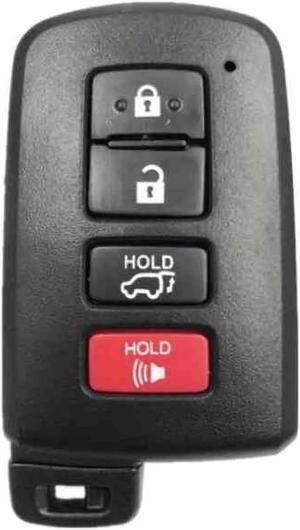 Replacement Smart Key Fob for Toyota Highlander 2016 FCC HYQ14FBA Part Number 89904-0E121 899040E121 89904-0E120 899040E120