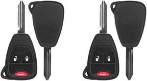 UrbanX Replacement Keyless Remote Head Key Fob for Jeep Patriot 2011 FCC OHT692427AA OHT692713AA Part Number 56040649AC 56040649 05175789AA 05175786AA Pack of 2