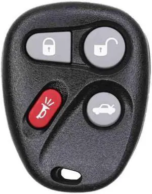 UrbanX Car Key Fob Keyless Entry Remote for 2005 Cadillac DeVille FCC KOBLEAR1XT Part Number 25695954 25695955