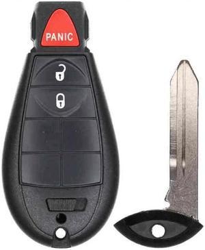 UrbanX Key Fob Replacement for 2010 Dodge Grand Caravan FCC IYZ-C01C IYZC01C Part Number 56046706 56046706AG 56046707 56046707AG