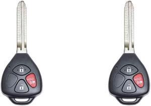 UrbanX Replacement Keyless Remote Head Key Fob for Toyota Venza 2009 FCC GQ4-29T GQ429T Part Number 89070-02640 89070-02640 Pack of 2
