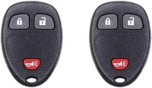 Car Key Fob Keyless Entry Remote for 2011 Cadillac Escalade FCC OUC60270 OUC60221 Part Number 15913420 20868852 20669056 20869056 22936099 20952475 (All PN's are Interchangeable) Pack of 2