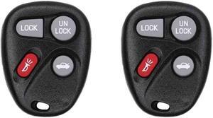 UrbanX Car Key Fob Keyless Entry Remote for 1998 Pontiac Bonneville FCC KOBUT1BT Part Number 25628814 25668603 25678792 15732805 25656444 25656445 25665574 25665575 Pack of 2