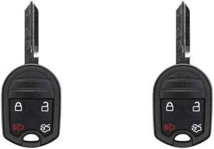Replacement Keyless Remote Head Key Fob for Ford Flex 2012 FCC CWTWB1U793 Part Number 164-R8073 164R8073 Pack of 2