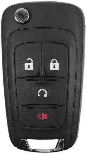 UrbanX Replacement Flip Key Fob for 2014-2017 Trax FCC KR55WK500733 Part Number 13585811 13585814 13504265 1351916