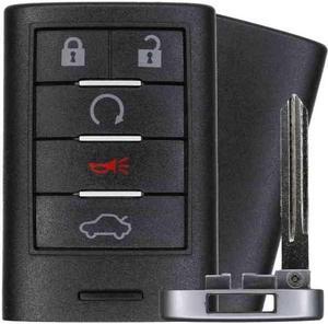 UrbanX Replacement Smart Key Fob for 2011 Cadillac CTS FCC M3N5WY7777A 2AOKM-GV8 Part Number 25943676 25943677