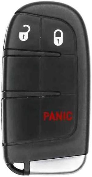 Replacement Smart Key Fob for Jeep Grand Cherokee 2014-2020 FCC M3N-40821302 M3N40821302 Part Number 68066349AD 68066349AG 68066349