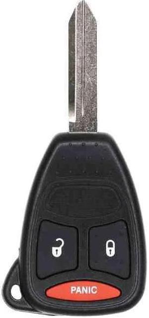 UrbanX Replacement Keyless Remote Head Key Fob for Dodge Magnum 2006 FCC KOBDT04A 2AOKM-CYV6 Part Number 05183348AA 05143608AA 056053000AH