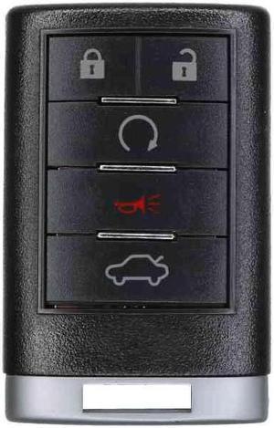 UrbanX Replacement Smart Key Fob for 2008-2011 Cadillac DTS FCC OUC6000066 Part Number 20998256 20998254 20998255