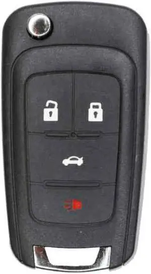 UrbanX Replacement Flip Key Fob for 2012 Verano FCC OHT01060512 Part Number 13504204 13500226