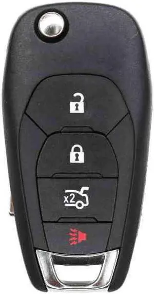 UrbanX Replacement Flip Key Fob for 2016 Compatible with Chevrolet Cruze FCC LXP-T003 LXPT003 Part Number 13588758 13588756
