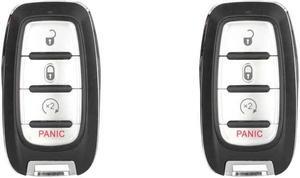 UrbanX Replacement Smart Key Fob for 2019-2020 Pacifica FCC M3N-97395900 M3N97395900 Part Number 68419652 68419652AC Pack of 2