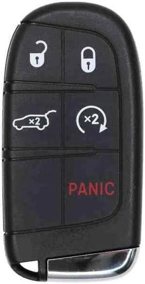 Replacement Smart Key Fob for Dodge Durango 2024 FCC M3N-40821302 M3N40821302 Part Number 68150061 68150061AC 68150061AB 68143505