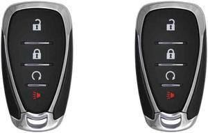 UrbanX Replacement Smart Key Fob for 2017 Compatible with Chevrolet Bolt FCC HYQ4AA 2AOKM-G4AAC Part Number 13585722 13529664 13508767 Pack of 2