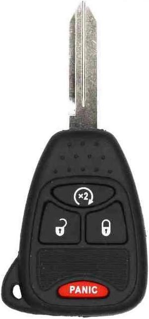 UrbanX Replacement Keyless Remote Head Key Fob for Dodge Nitro 2009 FCC OHT692713AA Part Number 68039414 68039414AD 04589621 04589621AB