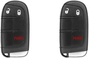 Replacement Smart Key Fob for Dodge Durango 2019 FCC M3N-40821302 M3N40821302 Part Number 68066349AD 68066349AG 68066349 Pack of 2