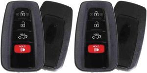 Replacement Smart Key Fob for Toyota RAV4 2019-2021 FCC HYQ14FBC Part Number 8990H-0R030 8990H0R030 Pack of 2