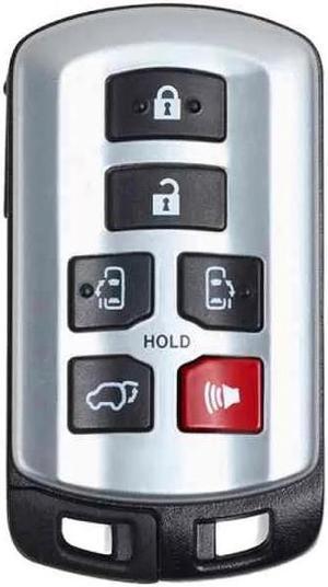 Replacement Smart Key Fob for Toyota Sienna 2011-2020 FCC HYQ14ADR Part Number 89904-08010 8990408010