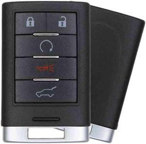 UrbanX Replacement Smart Key Fob for 2013 Cadillac SRX FCC NBG009768T Part Number 22856930 22865375