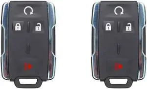 UrbanX Car Key Fob Keyless Entry Remote for 2018 GMC Sierra FCC M3N-32337100 M3N32337100 Part Number 13577770 84540865 13580082 Pack of 2